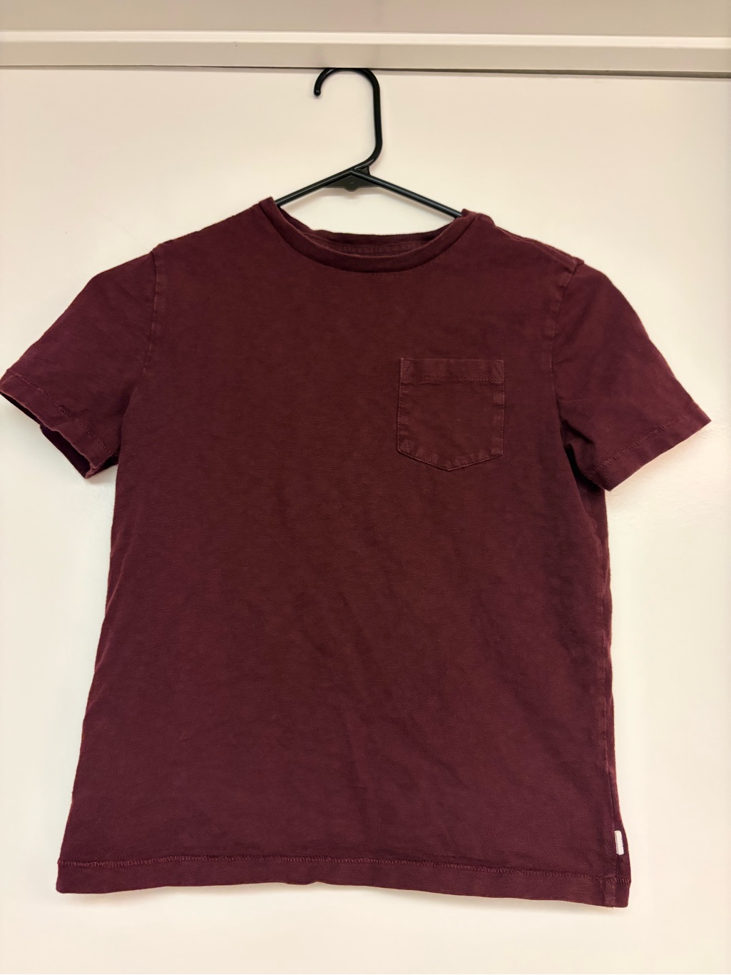Gap Short Sleeve Pocket Tee - Maroon
